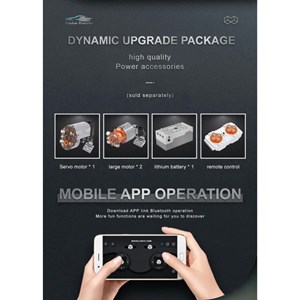 لگو تکنیک ماشین مسابقه ای 2872 قطعه با مقیاس 1:8 مدل Mould King 13123 Technik Sports Car Model_اسباب بازی لگو