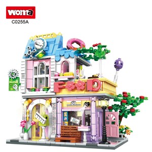 لگو فرندز ساختمان دو طبقه 880 قطعه مدل WOMA TOY C0255_اسباب بازی لگو