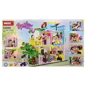 لگو فرندز ساختمان دو طبقه 880 قطعه مدل WOMA TOY C0255_اسباب بازی لگو