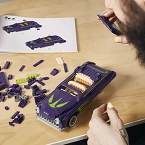 لگو تکنیک ماشین مسابقه ای هات ویلز 671 قطعه مدل Hot Wheels Mega PURPLE PASSION_اسباب بازی لگو