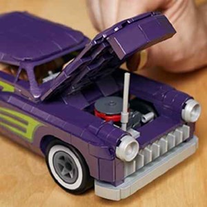 لگو تکنیک ماشین مسابقه ای هات ویلز 671 قطعه مدل Hot Wheels Mega PURPLE PASSION_اسباب بازی لگو
