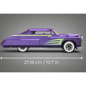 لگو تکنیک ماشین مسابقه ای هات ویلز 671 قطعه مدل Hot Wheels Mega PURPLE PASSION_اسباب بازی لگو