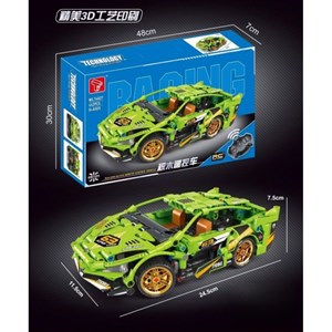 لگو تکنیک ماشین کنترلی شارژی 442 قطعه رنگ سبز مدل TA GAOLE T4027_اسباب بازی لگو