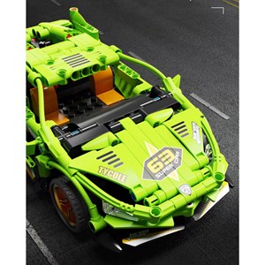 لگو تکنیک ماشین کنترلی شارژی 442 قطعه رنگ سبز مدل TA GAOLE T4027_اسباب بازی لگو