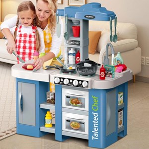 ست اسباب بازی آشپزخانه سایز بزرگ موزیکال و چراغدار 72 قطعه مدل 126_922 Talented Chef_اسباب بازی لوازم خانگی