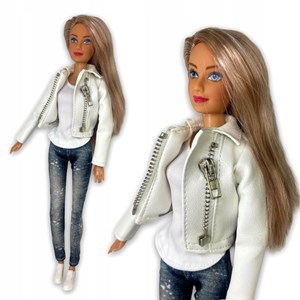 عروسک باربی دفا لوسی موتور سوار با کلاه کاسکت قرمز مدل Defa Lucy Doll 8459_اسباب بازی عروسک دخترانه