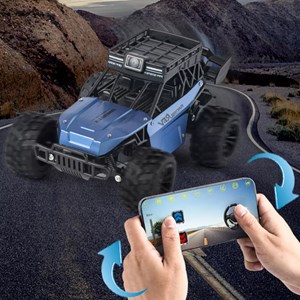 ماشین کنترلی دوربین دار آفرود آبی مدل LH-C050C-1_اسباب بازی ماشین کنترلی