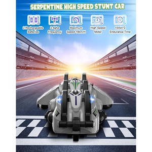 ماشین کنترلی شارژی ماری توپی مدل Rolling RC Stunt Snake Car_اسباب بازی ماشین کنترلی