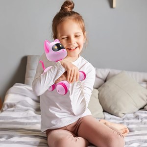 ربات اسباب بازی کنترلی گربه مدل HAPPY KITTEN_اسباب بازی ربات