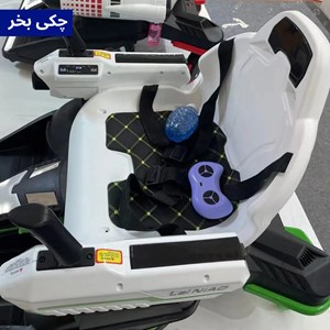 ماشین شارژی کارتینگ کنترلی 360 درجه با قابلیت پرتاب تیر ژله ای رنگ سبز_اسباب بازی ماشین شارژی