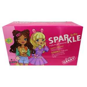 اسباب بازی ماشین بستنی فروشی به همراه باربی و وسایل_اسباب بازی ماشین