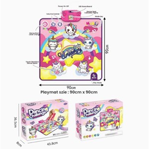 تشک بازی میکسر رقص طرح یونیکورن _اسباب بازی موسیقی