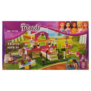 لگو فرندز نمایش سگ هارت لیک 183 قطعه مدل 10159 friends_اسباب بازی لگو