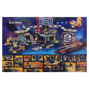 لگو دی سی غار بتمن 1087 قطعه مدل BATLEADER 10636_اسباب بازی لگو