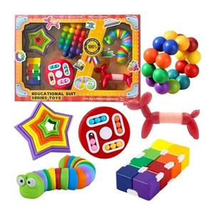 ست اسباب بازی ضد استرس مجموعه 6 عددی_بازی فکری