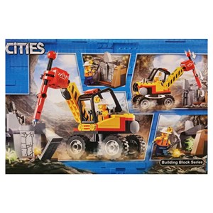 لگو سیتی ماشین معدن 132 قطعه مدل CITIES 10874_اسباب بازی لگو