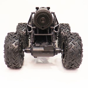 ماشین کنترلی آفرود دودزا مقیاس 1:18 رنگ مشکی_اسباب بازی ماشین کنترلی