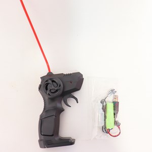 ماشین کنترلی آفرود دودزا مقیاس 1:18 رنگ طوسی_اسباب بازی ماشین کنترلی