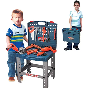 ست میز جعبه ابزار اسباب بازی با دریل کد 21-008 Super Tool Toys_اسباب بازی مشاغل