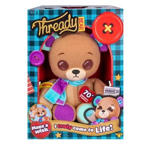 عروسک رباتیک تِردی خرس چشم دکمه ای مدل Moose - Thready Bear_عروسک رباتیک