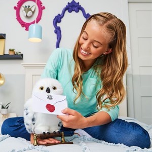 عروسک رباتیک هدویگ جغد برفی نامه رسان هری پاتر_عروسک رباتیک