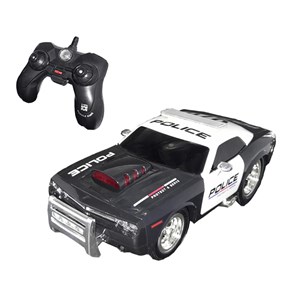 ماشین کنترلی شارژی پلیس مدل Muscle king_اسباب بازی ماشین کنترلی