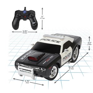 ماشین کنترلی شارژی پلیس مدل Muscle king_اسباب بازی ماشین کنترلی