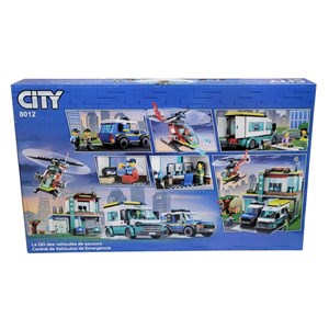 لگو سیتی پایگاه آتش نشانی 777 قطعه مدل CITIES 8012_اسباب بازی لگو