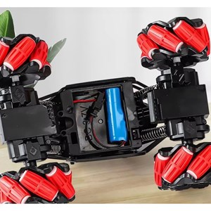 ماشین کنترلی آفرودی چرخ کپسولی موزیکال شارژی مقیاس 1:18_اسباب بازی ماشین کنترلی