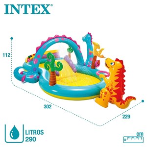 استخر و پارک آبی کودک اینتکس intex مدل دینو کد 57135_اسباب بازی ورزشی