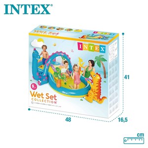استخر و پارک آبی کودک اینتکس intex مدل دینو کد 57135_اسباب بازی ورزشی