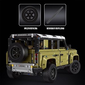 لگو تکنیک ماشین لندرور 2758 قطعه مدل Mould King 13175 Land Rover Defender_اسباب بازی لگو
