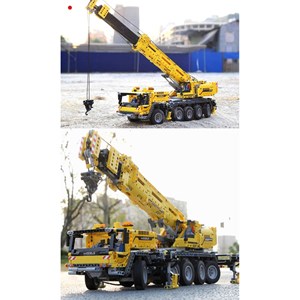 لگو تکنیک ماشین جرثقیل کنترلی 2590 قطعه با 8 موتور مدل Mould King 13101_اسباب بازی لگو