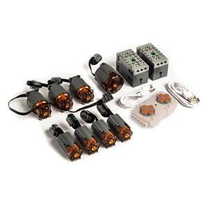 لگو تکنیک ماشین جرثقیل کنترلی 2590 قطعه با 8 موتور مدل Mould King 13101_اسباب بازی لگو