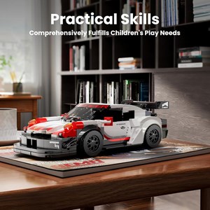 لگو تکنیک ماشین پورشه 349 قطعه مدل Mould King 27010 Porsche 911 Sports Car_اسباب بازی لگو