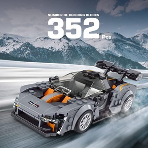 لگو تکنیک ماشین مسابقه مک لارن سننا 352 قطعه مدل Mould King Senna Car Model Building Set 27008_اسباب بازی لگو