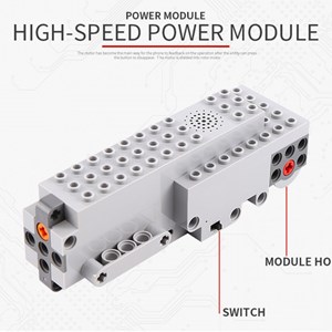 لگو تکنیک کامیون حمل‌ و نقل کنترلی 577 قطعه مدل MOULD KING 15003 RC Transport Truck Remote Contro_اسباب بازی لگو