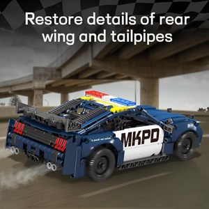 لگو تکنیک ماشین پلیس 786 قطعه مدل Mould King 15073 Barricade_اسباب بازی لگو