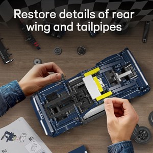 لگو تکنیک ماشین پلیس 786 قطعه مدل Mould King 15073 Barricade_اسباب بازی لگو