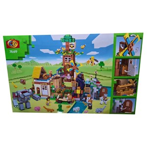 لگو ماینکرافت 1402 قطعه مدل Minecraft My World 7669_اسباب بازی لگو