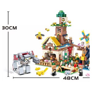 لگو ماینکرافت 1402 قطعه مدل Minecraft My World 7669_اسباب بازی لگو