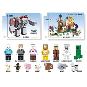 لگو ماینکرافت 1016 قطعه مدل Minecraft My World 7651_اسباب بازی لگو