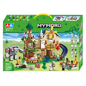 لگو ماینکرافت 1016 قطعه مدل Minecraft My World 7651_اسباب بازی لگو