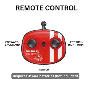 ماشین‌ های کنترلی تصادفی مدل RC Bumper Cars مجموعه ی 2 عددی_اسباب بازی ماشین کنترلی