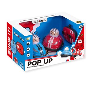 ماشین‌ های کنترلی تصادفی مدل RC Bumper Cars مجموعه ی 2 عددی_اسباب بازی ماشین کنترلی