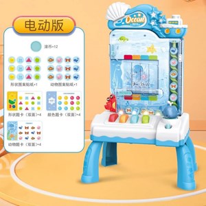 اسباب‌بازی آموزشی 3 در 1 سکه های چرخشی آکواریومی_بازی فکری