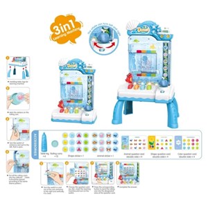 اسباب‌بازی آموزشی 3 در 1 سکه های چرخشی آکواریومی_بازی فکری