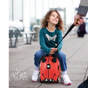 چمدان سواری کودک با ظرفیت 18 لیتر طرح کفشدوزک مدل 0092 Trunki 18L_کیف و کوله پشتی