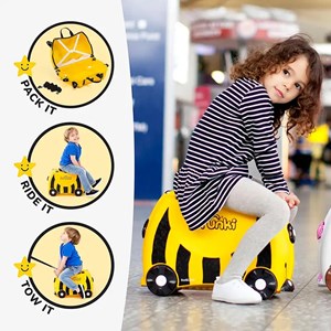 چمدان سواری کودک با ظرفیت 18 لیتر طرح زنبور مدل 0044 Trunki 18L_کیف و کوله پشتی