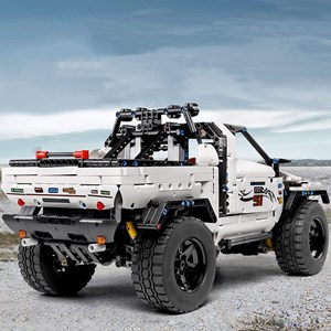 لگو تکنیک ماشین آفرود با کنترل و اپلیکیشن 2013 قطعه مدل Mould King 18005 RC Off-Road_اسباب بازی لگو